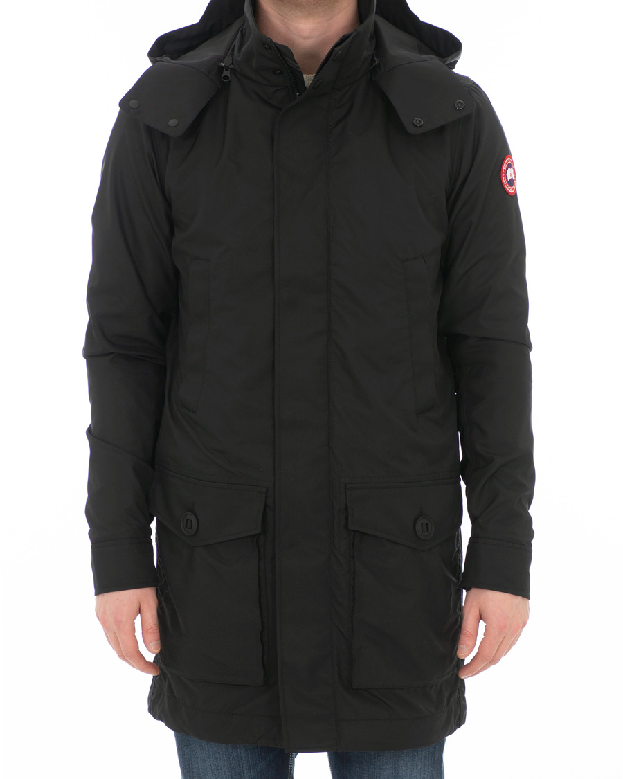 Heren | Jassen | Canada Goose | Crew Trench Black