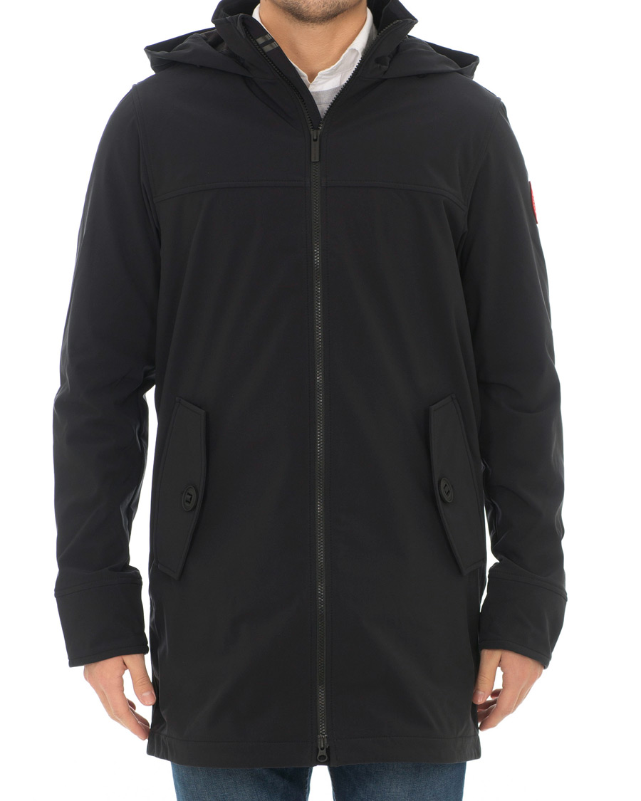 Homme | Manteaux Et Vestes | Canada Goose | Kent Soft Shell Jacket Black
