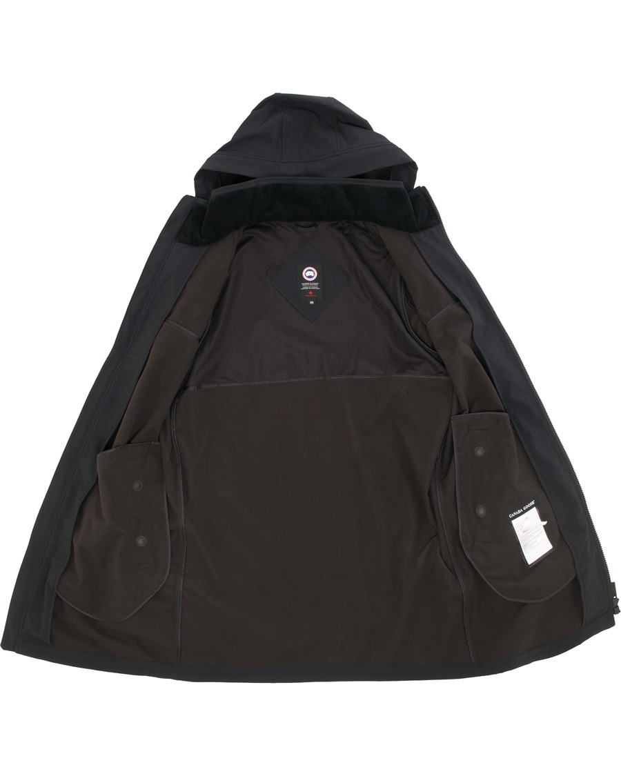 Homme | Manteaux Et Vestes | Canada Goose | Kent Soft Shell Jacket Black