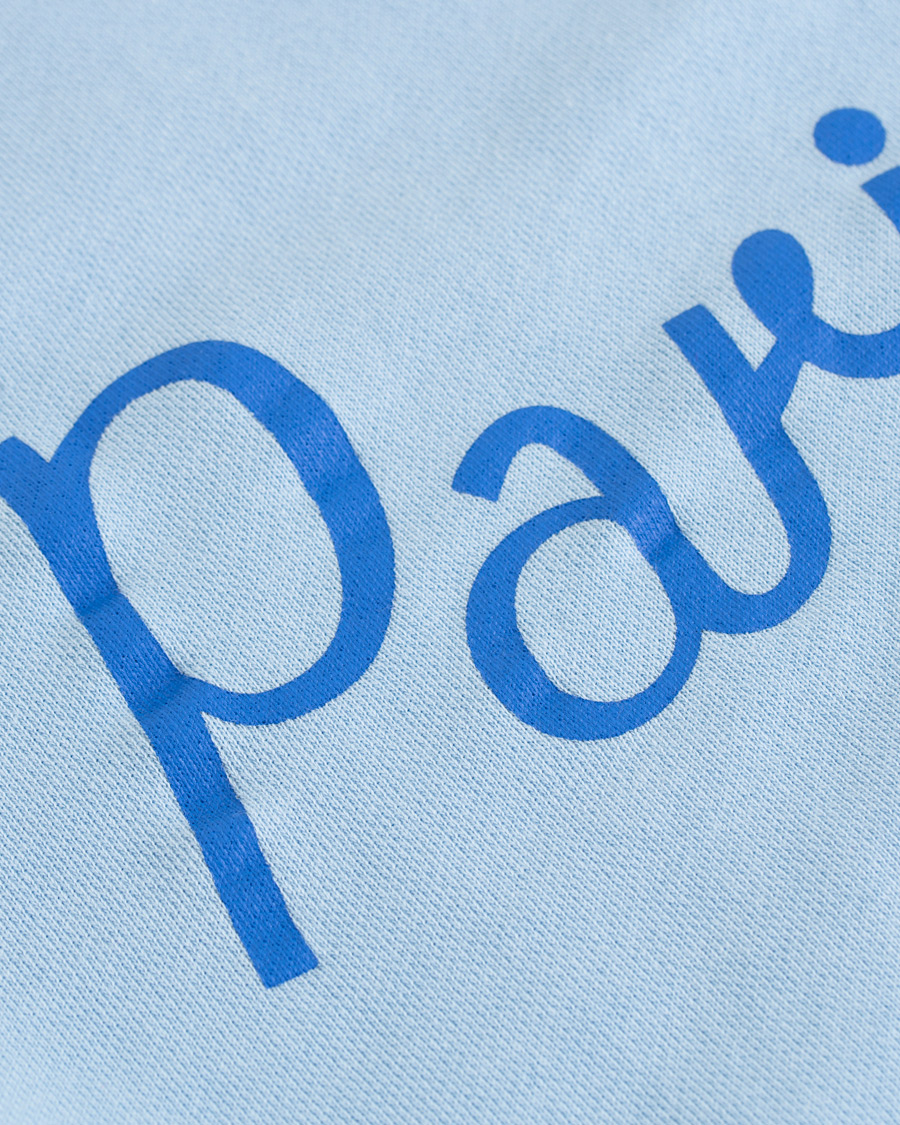 Homme | Pulls Et Tricots | Maison Kitsuné | Sweatshirt Parisien Light Blue