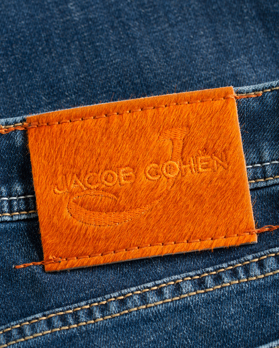 Heren | Jeans | Jacob Cohën | 622 Slim Fit Jeans Mid Blue 