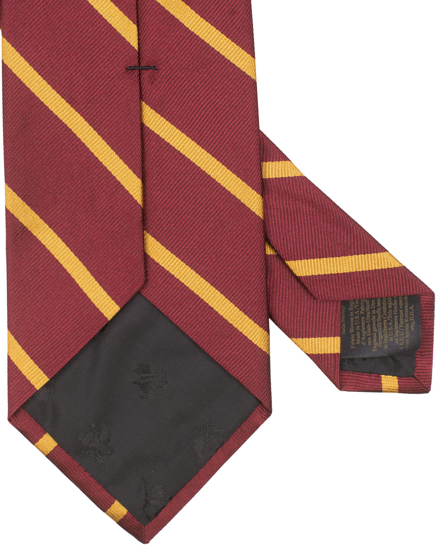 Homme | Brooks Brothers Striped Tie 8 cm Burgundy | Brooks Brothers | Striped Tie 8 cm Burgundy