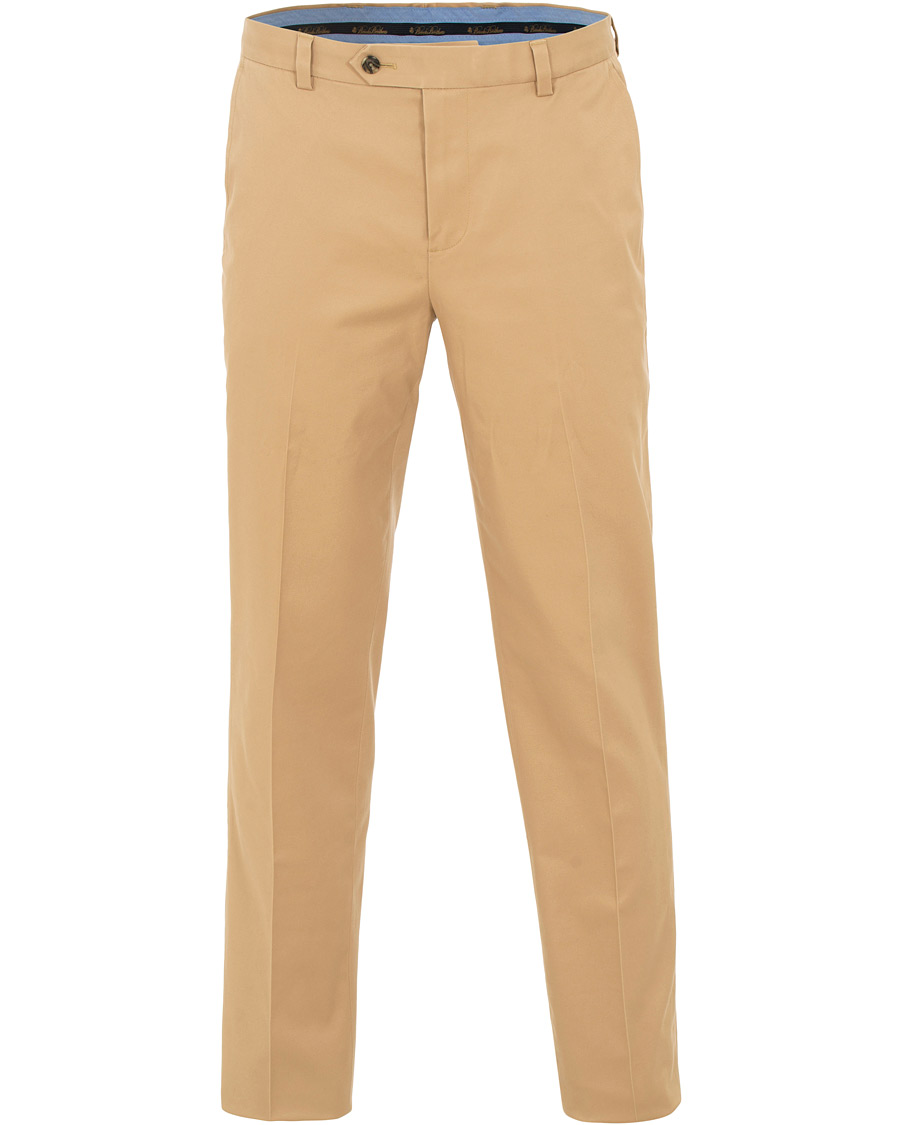 Heren | Broeken | Brooks Brothers | Milano Stretch Chino Khaki