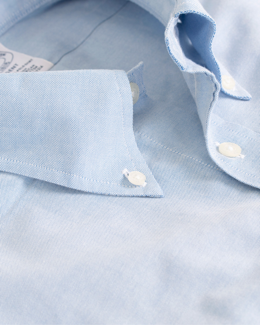 Homme | Chemises | Brooks Brothers | Regent Fit Non Iron Oxford Button Down Shirt Light Blue