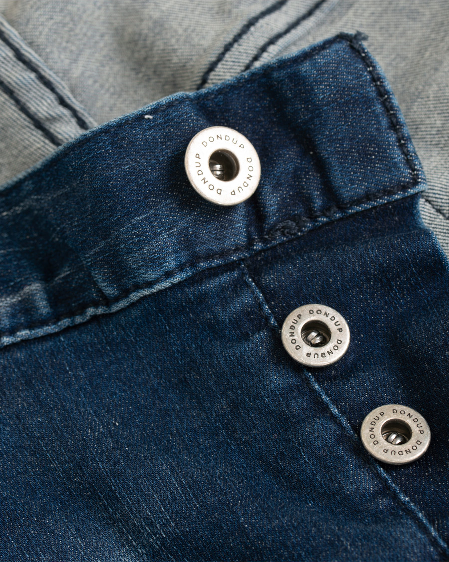 Homme | Jeans | Dondup | George Shredded Jeans Blue