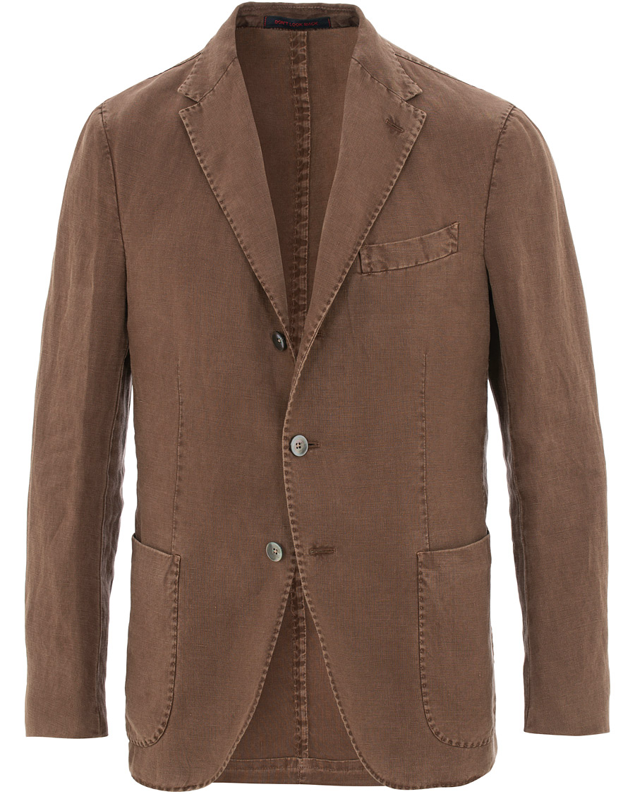 Homme | Blazers | The Gigi | Art Irish Linen Blazer Brown