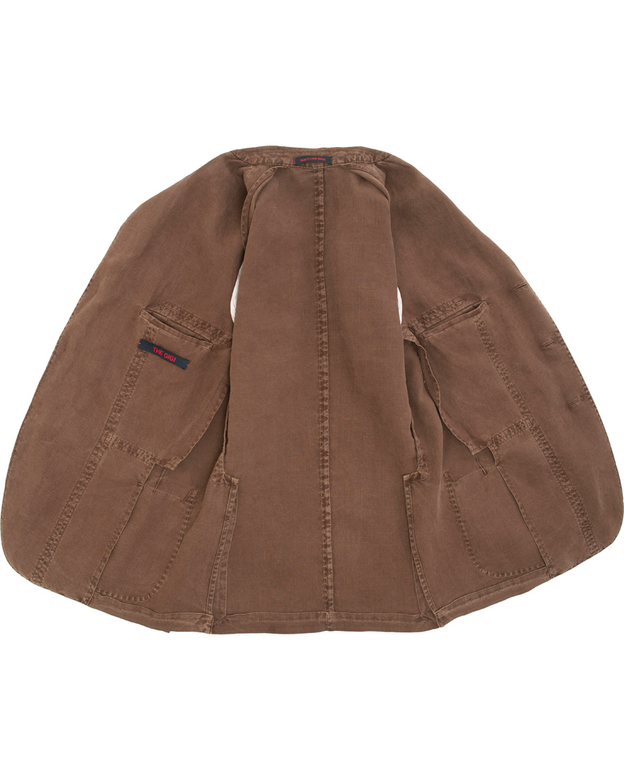 Homme | Blazers | The Gigi | Art Irish Linen Blazer Brown