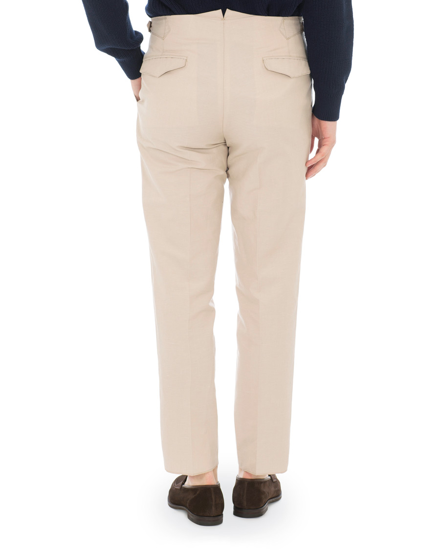 Heren | Broeken | The Gigi | Ciak Sartorial Trousers Beige