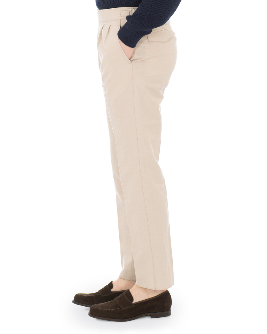 Heren | Broeken | The Gigi | Ciak Sartorial Trousers Beige