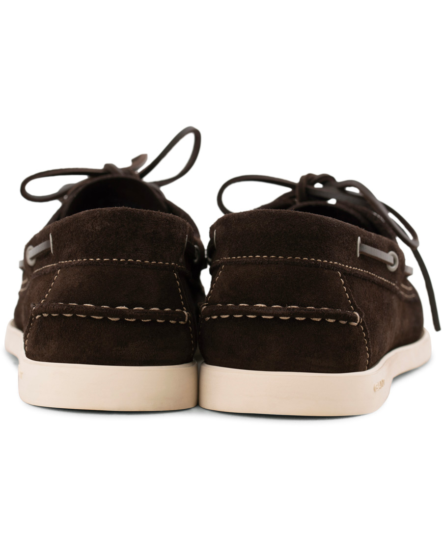 Heren | GANT Exclusively Made For Care of Carl Boatshoe Dark Brown Suede | GANT | Exclusively Made For Care of Carl Boatshoe Dark Brown Suede