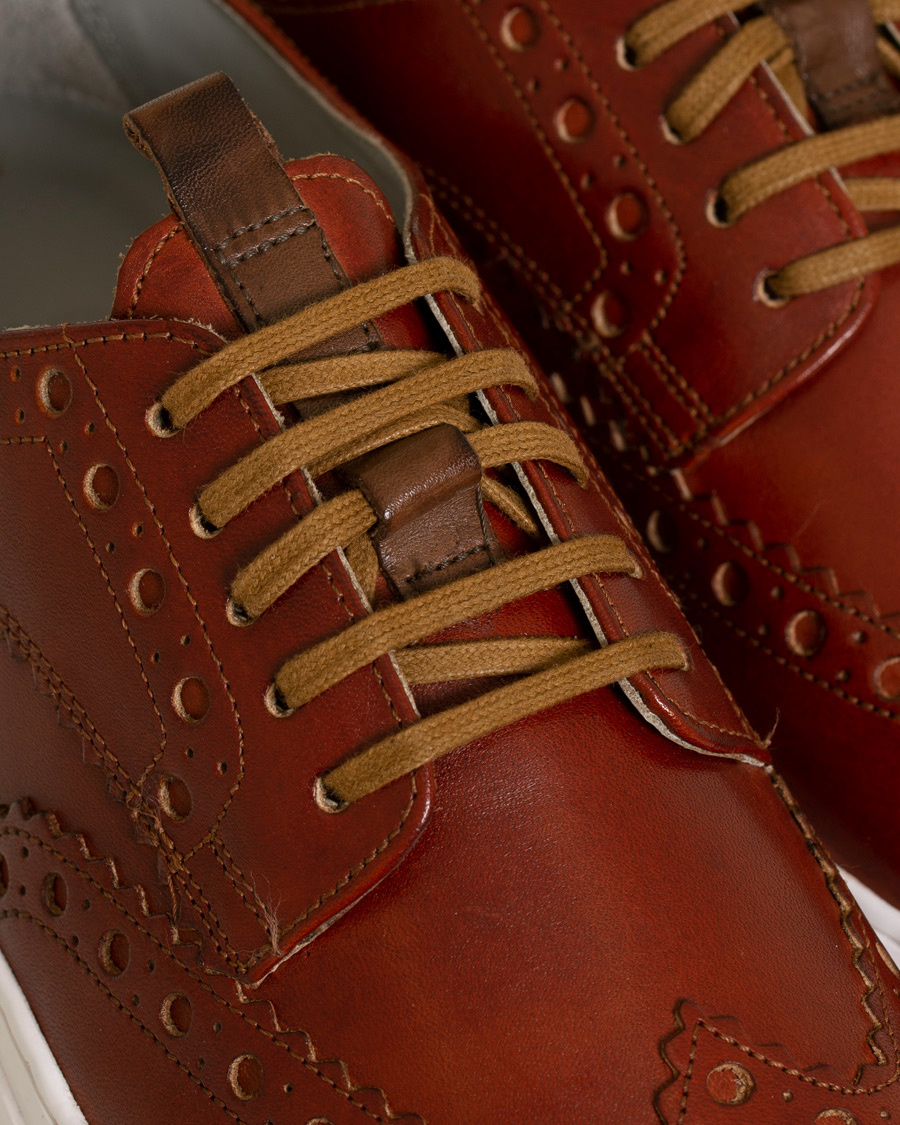 Homme | Grenson Sneaker 3 Hand Painted Tan | Grenson | Sneaker 3 Hand Painted Tan