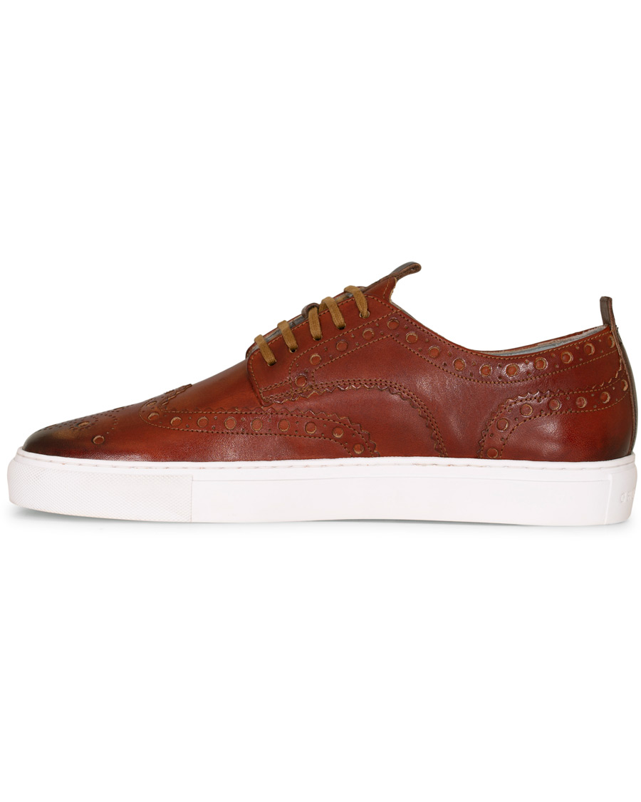 Homme | Grenson Sneaker 3 Hand Painted Tan | Grenson | Sneaker 3 Hand Painted Tan
