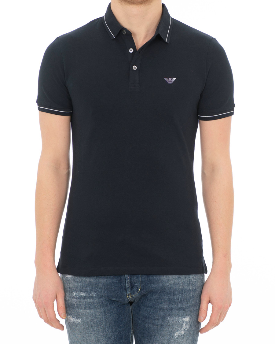 Heren | Polo's | Emporio Armani | Logo Polo Navy