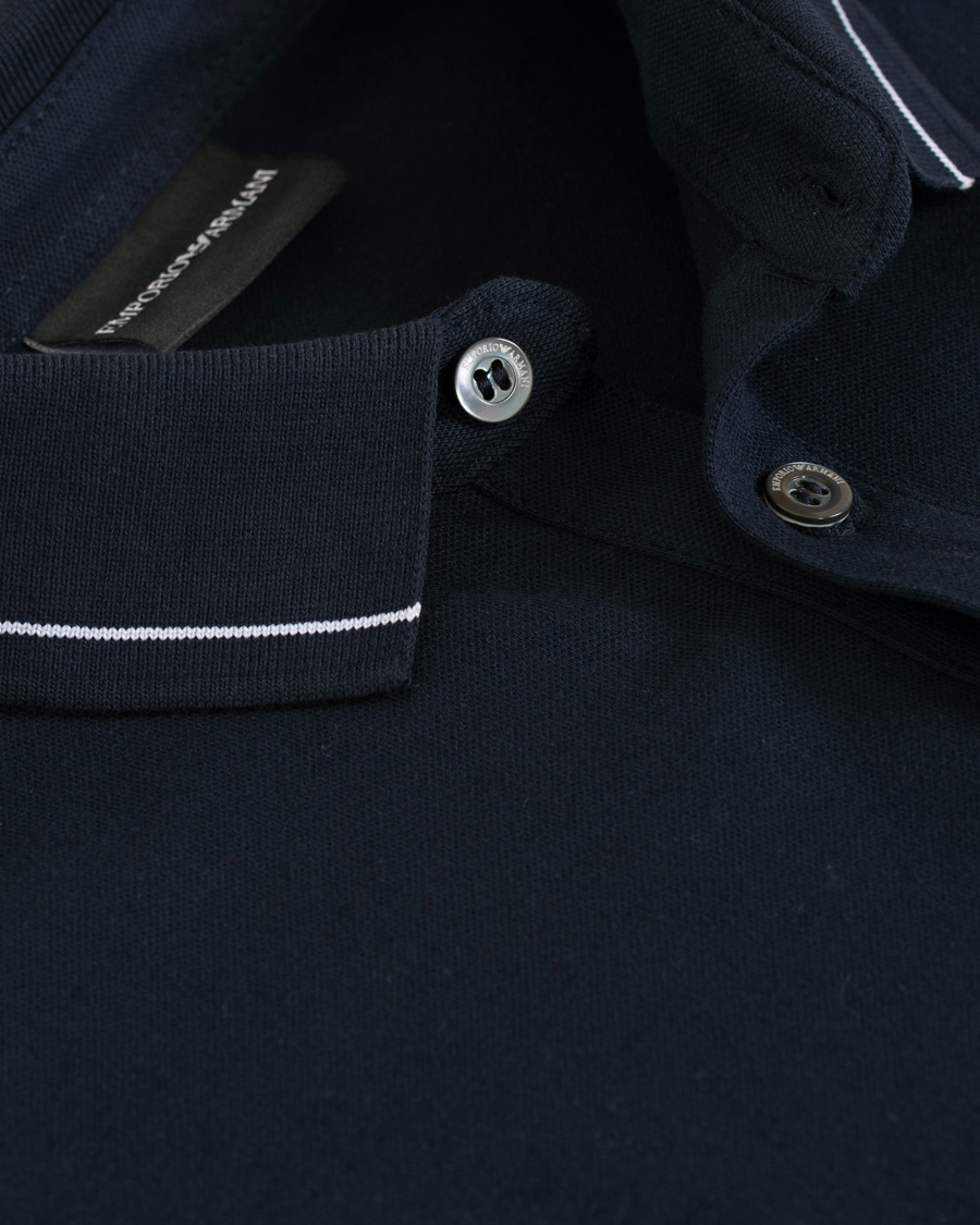 Heren | Polo's | Emporio Armani | Logo Polo Navy