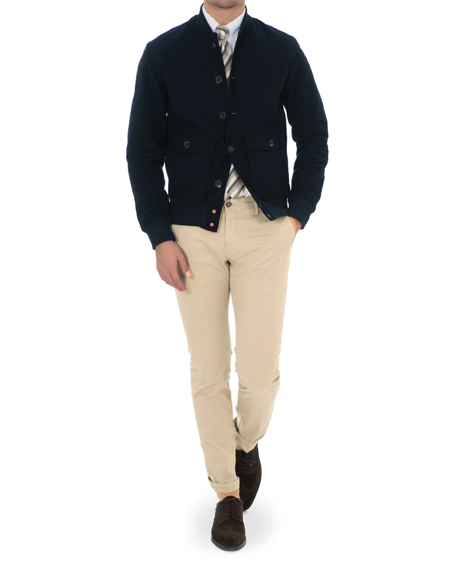 Homme | Pantalons | Incotex | Slim Fit Stretch Slacks Kit