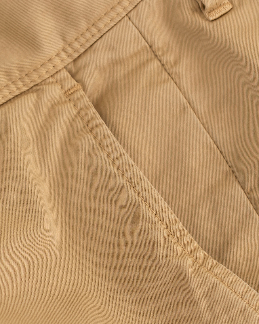 Homme | Pantalons | Incotex | Slim Fit Stretch Slacks Khaki