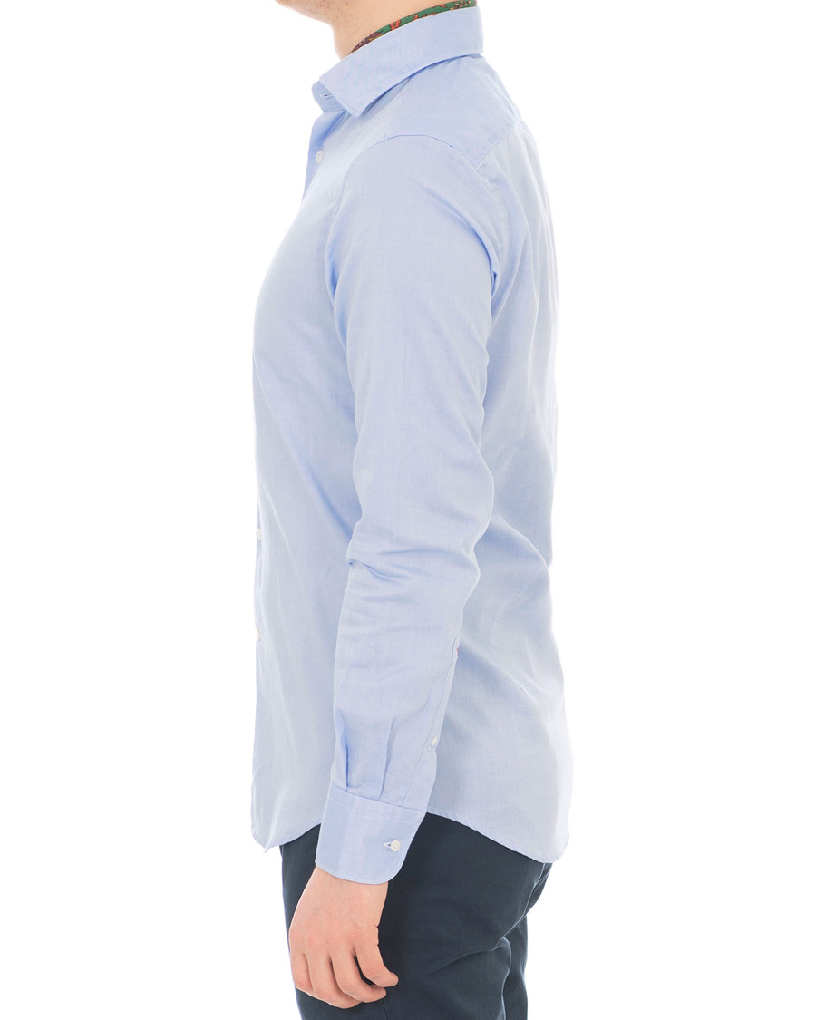 Heren | Overhemden | Glanshirt | Light Oxford Shirt Blue