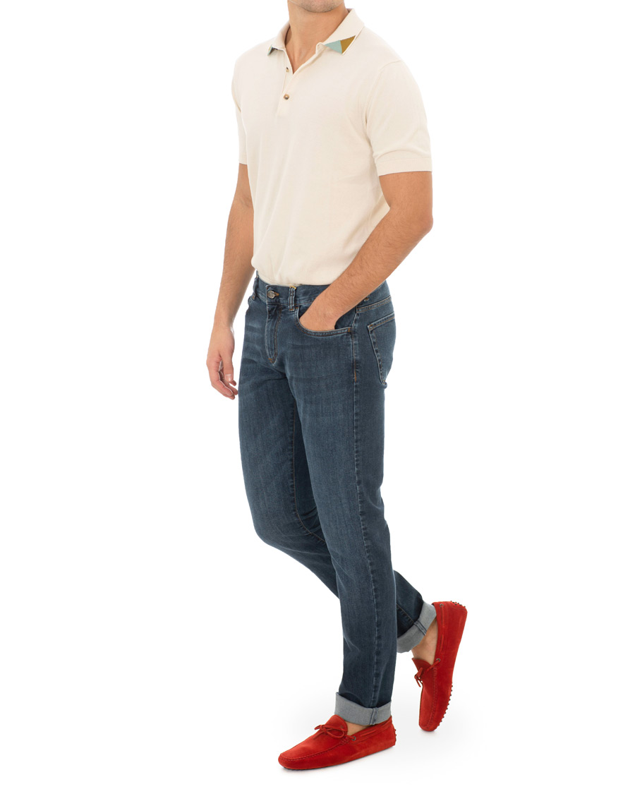 Homme | Tod's Laccetto Gommino Carshoe Red Suede | Tod's | Laccetto Gommino Carshoe Red Suede