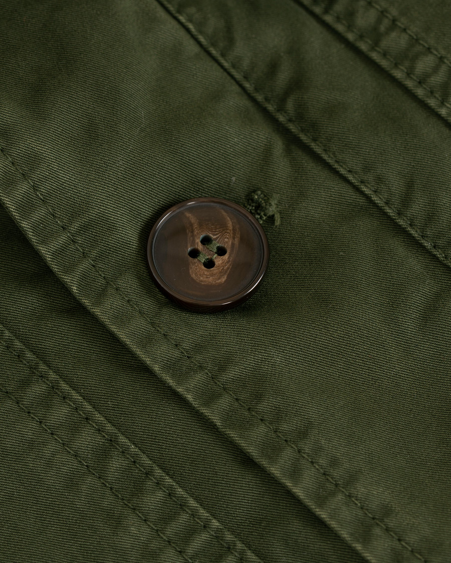 Homme | Manteaux Et Vestes | L.B.M. 1911 | Cotton Twill Field Jacket Military Green