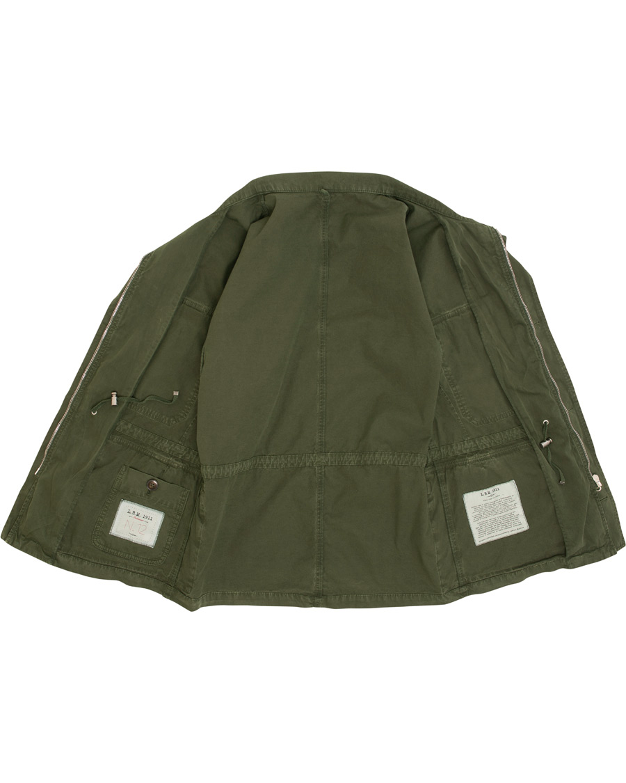 Homme | Manteaux Et Vestes | L.B.M. 1911 | Cotton Twill Field Jacket Military Green