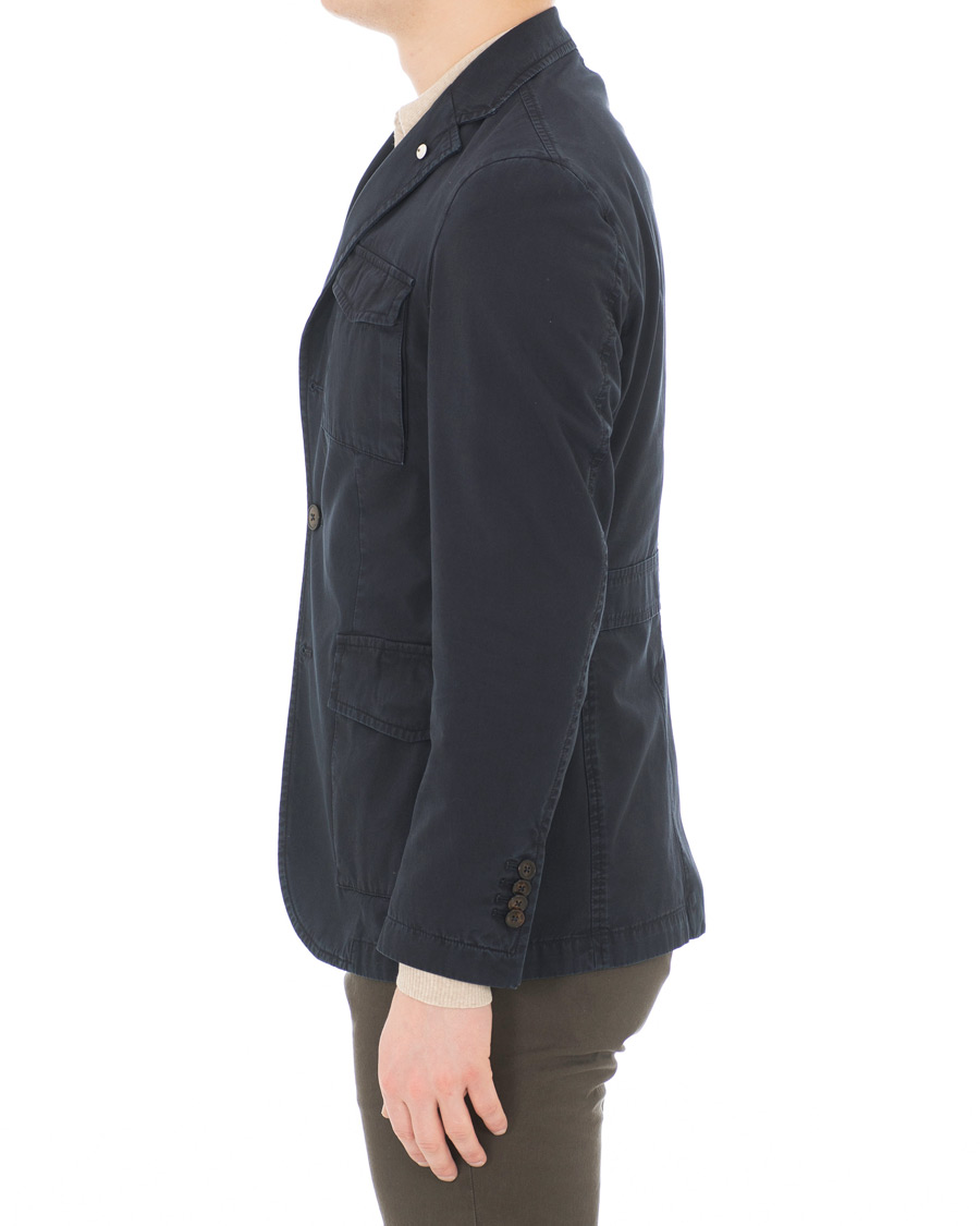 Homme | Blazers | L.B.M. 1911 | Cotton Safari Blazer Navy