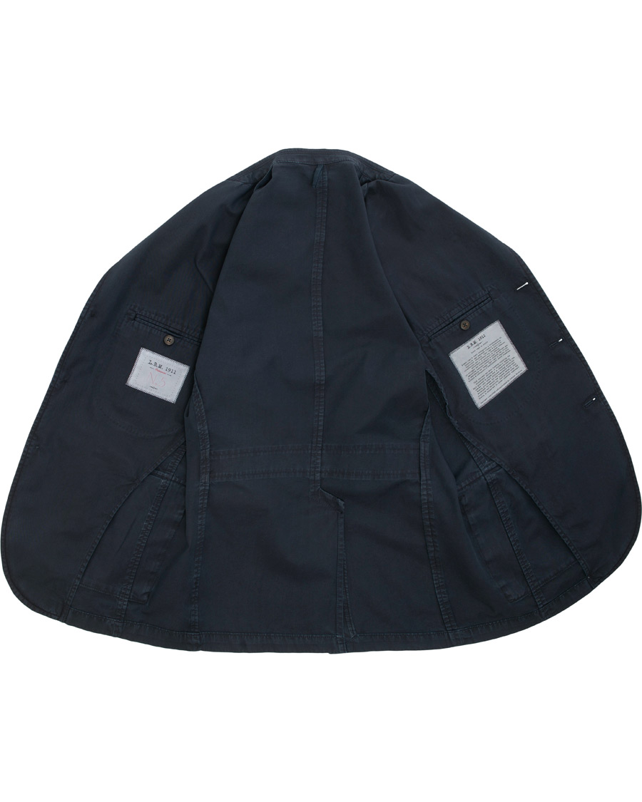 Homme | Blazers | L.B.M. 1911 | Cotton Safari Blazer Navy