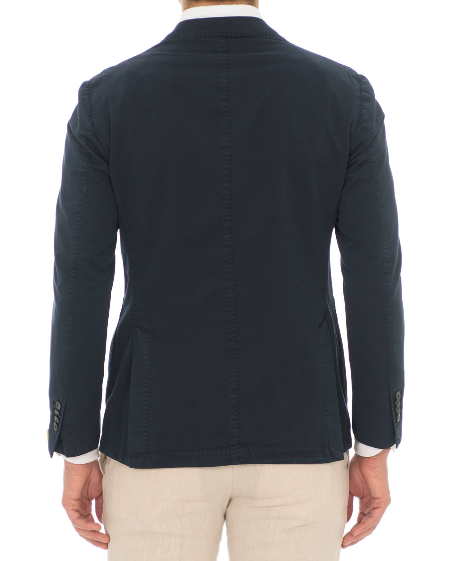Homme | Blazers | L.B.M. 1911 | Jack Regular Fit Cotton Stretch Blazer Navy