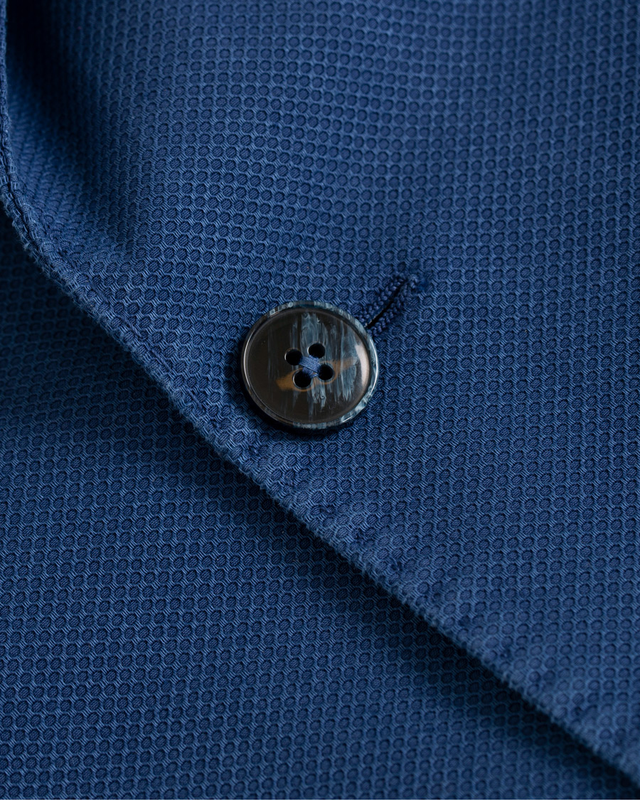 Heren | Blazers | L.B.M. 1911 | Jack Slim Fit Cotton Stretch Structured Blazer Dark Blue