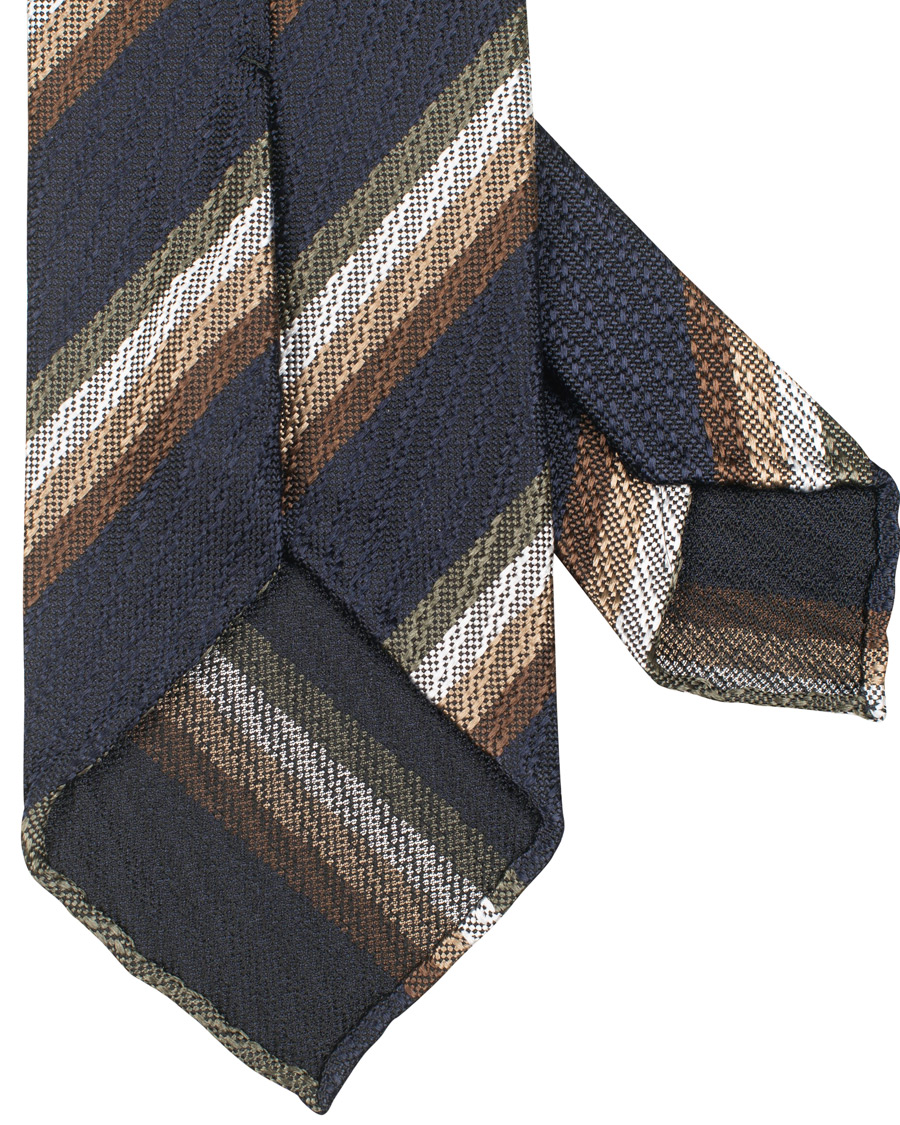 Homme | Drake's Hand Rolled Silk 8 cm Tie Navy | Drake's | Hand Rolled Silk 8 cm Tie Navy