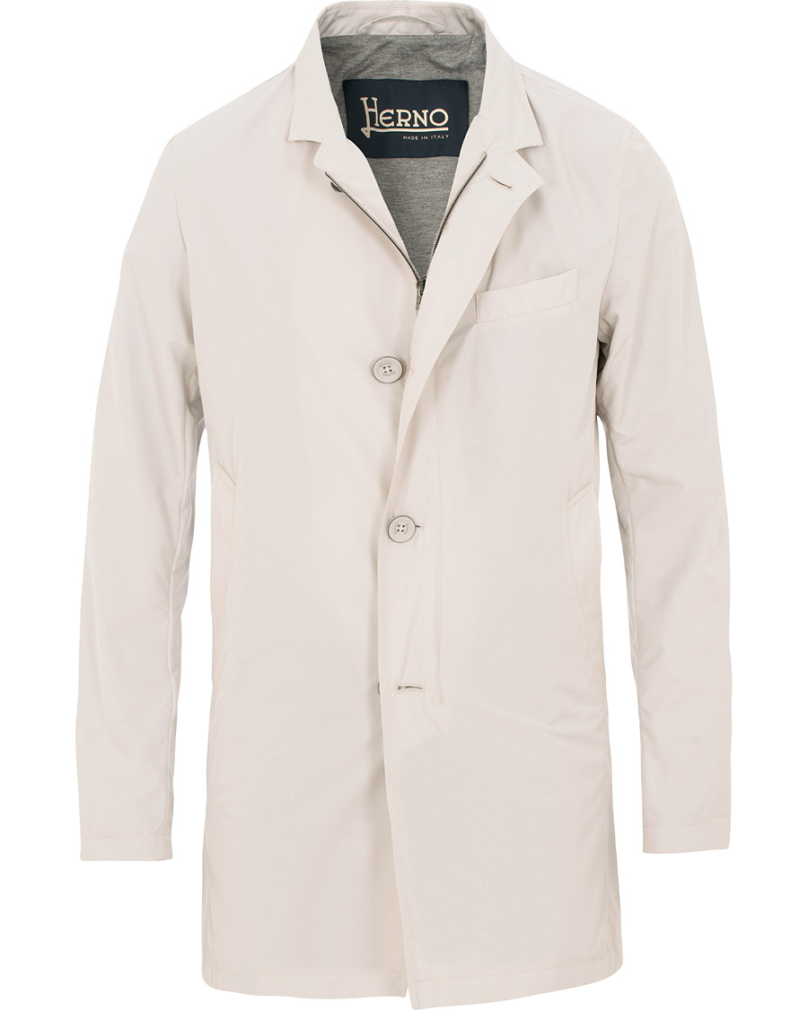 Homme | Manteaux Et Vestes | Herno | Byron Nylon Carcoat Sand
