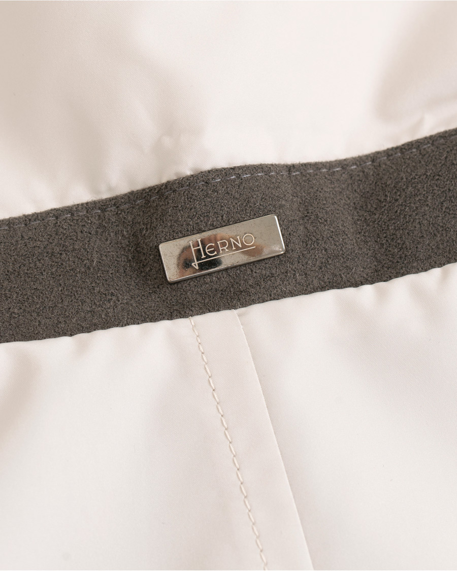 Homme | Manteaux Et Vestes | Herno | Byron Nylon Carcoat Sand