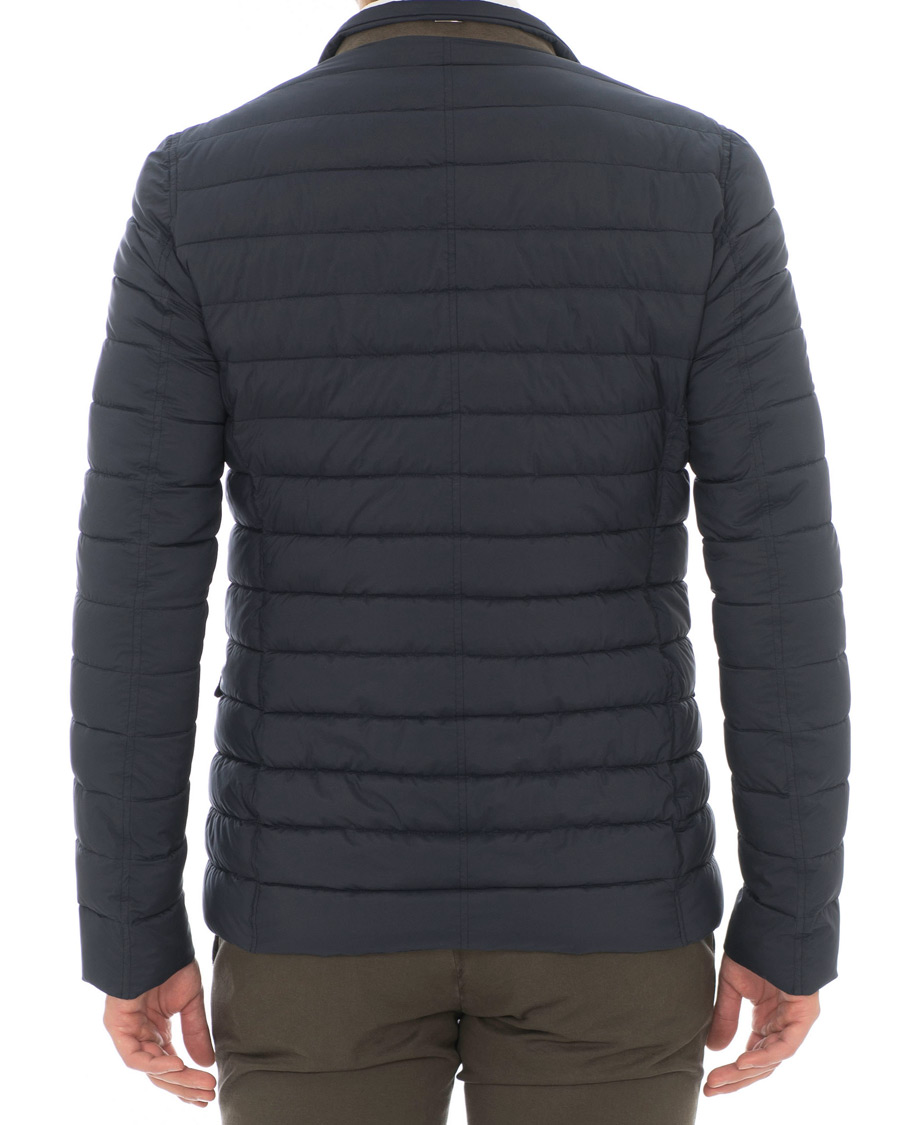 Homme | Manteaux Et Vestes | Herno | Nuage Matt Nylon Blazer Deep Blue