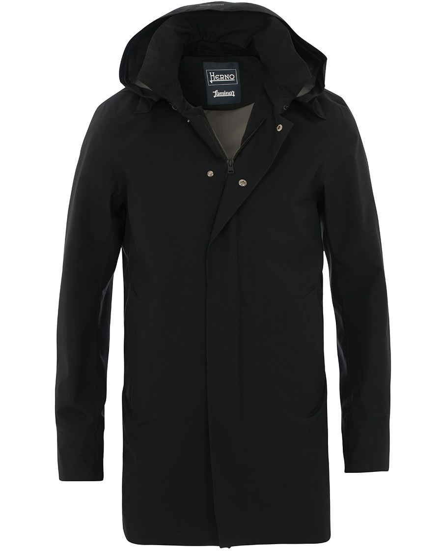 Homme | Manteaux Et Vestes | Herno | Laminar Gore-Tex Carcoat Black