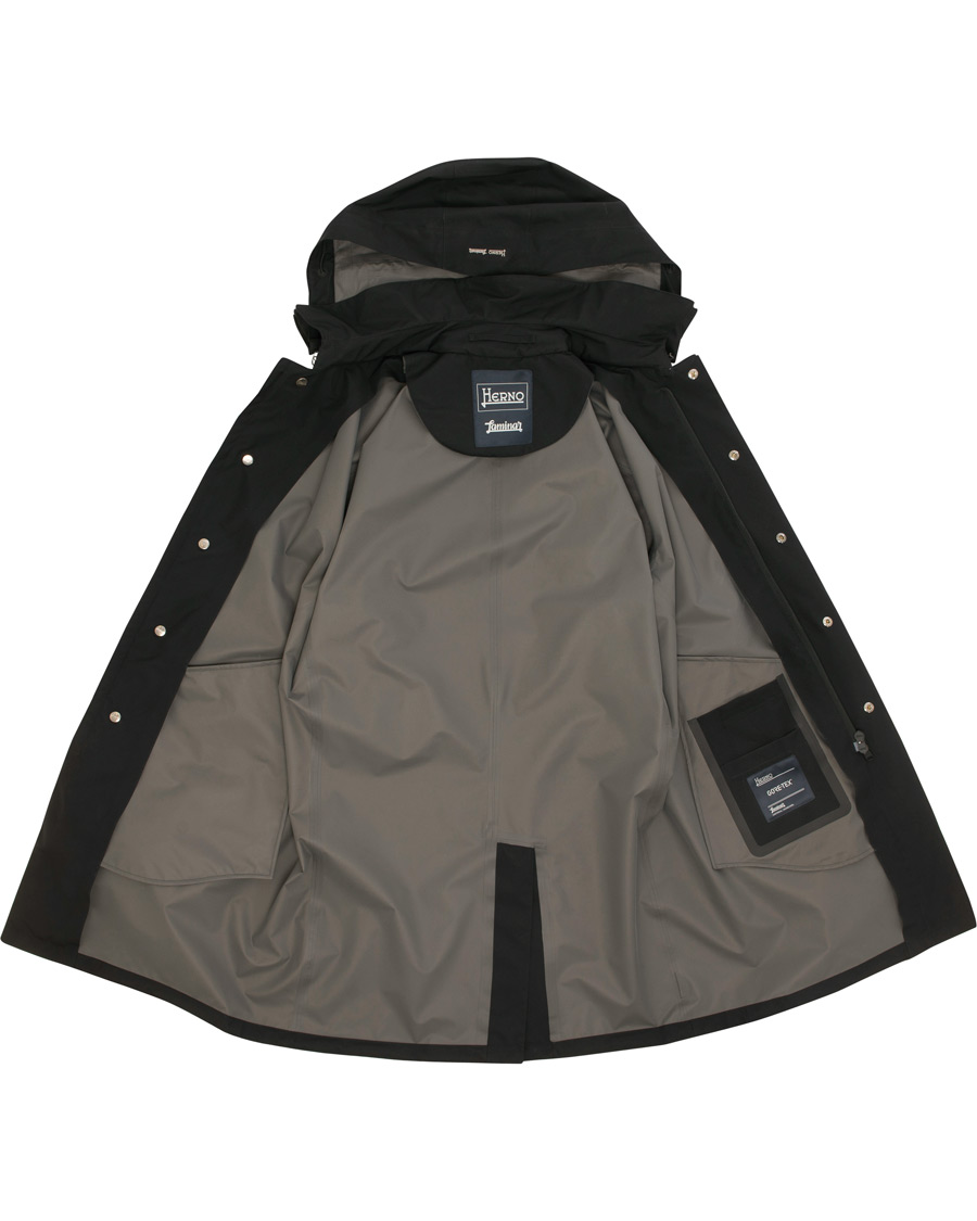 Homme | Manteaux Et Vestes | Herno | Laminar Gore-Tex Carcoat Black