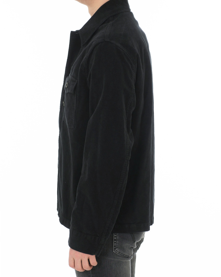 Homme | Manteaux Et Vestes | Our Legacy | Moleskin Evening Coach Jacket Blue/Black