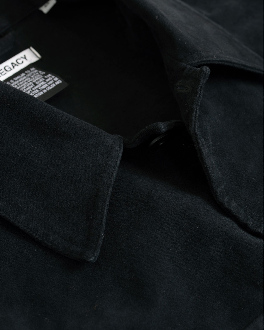 Homme | Manteaux Et Vestes | Our Legacy | Moleskin Evening Coach Jacket Blue/Black