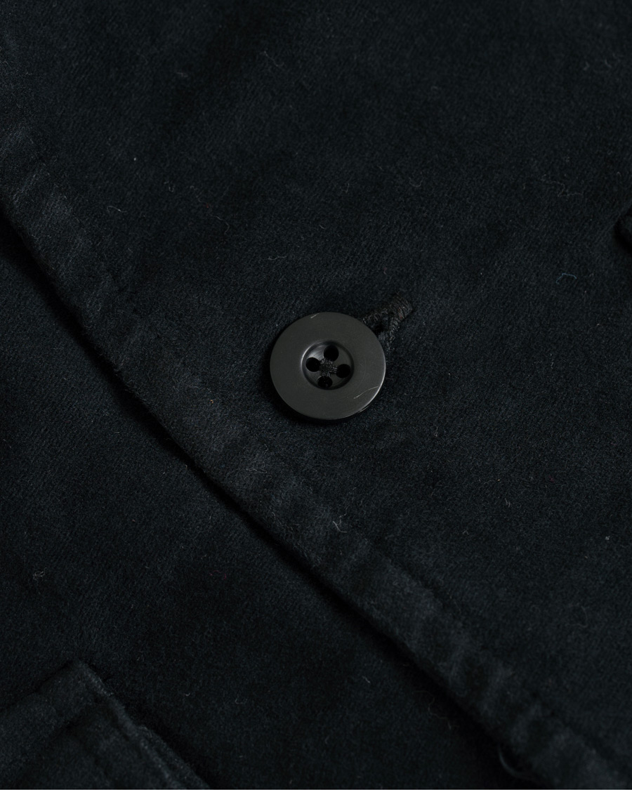 Homme | Manteaux Et Vestes | Our Legacy | Moleskin Evening Coach Jacket Blue/Black
