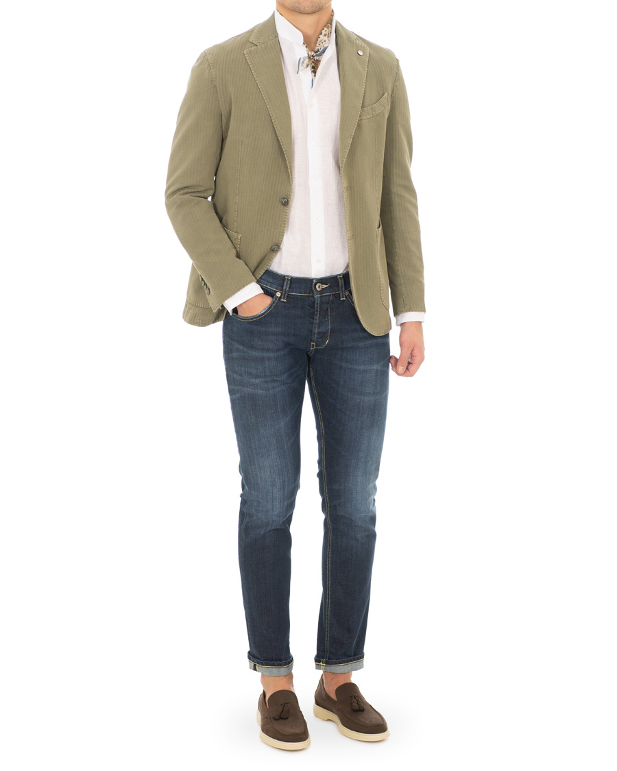 Heren | Santoni Yalta Tassel Loafer Dark Brown Nubuck | Santoni | Yalta Tassel Loafer Dark Brown Nubuck