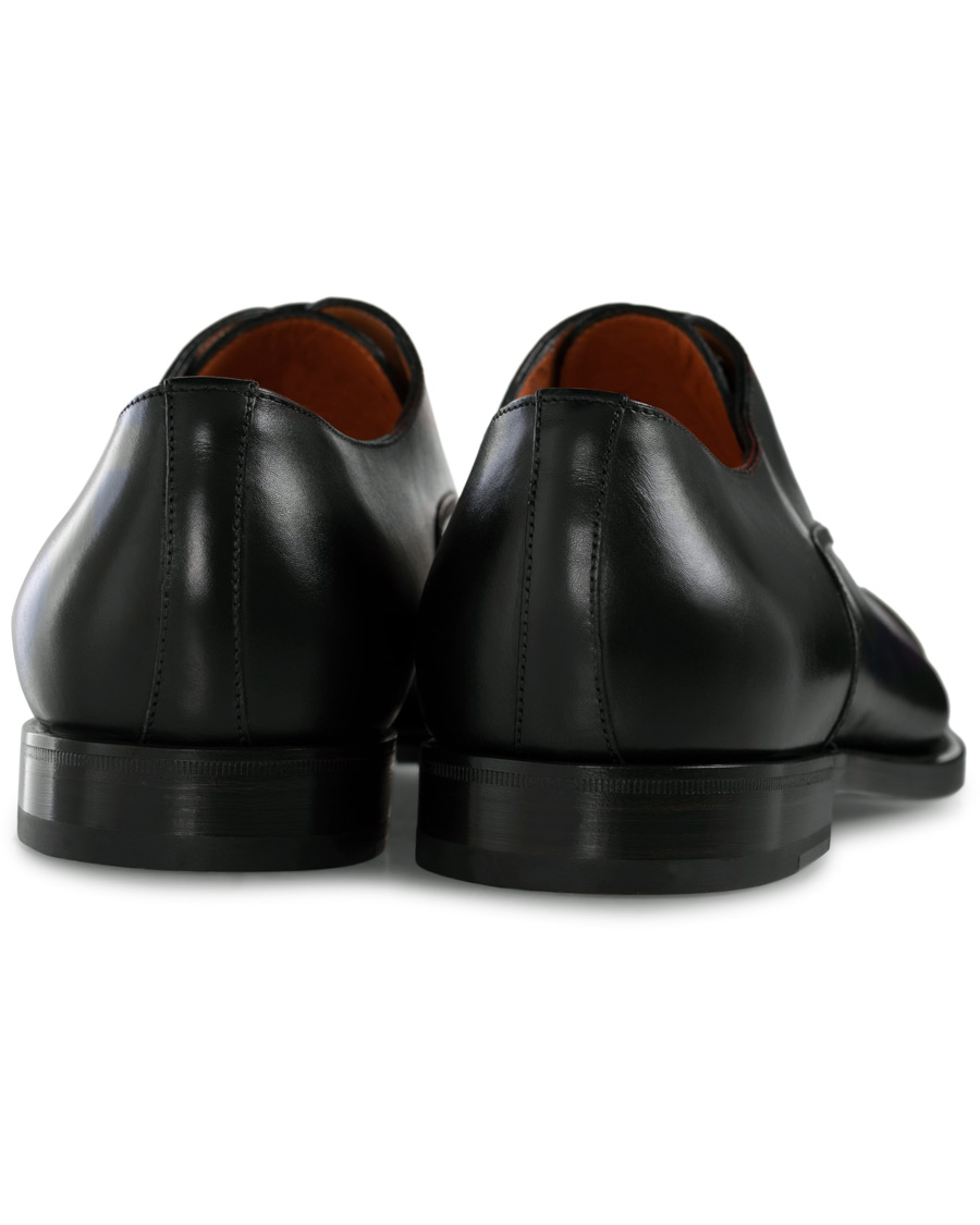 Heren | Santoni Wilson Oxford Black Calf | Santoni | Wilson Oxford Black Calf