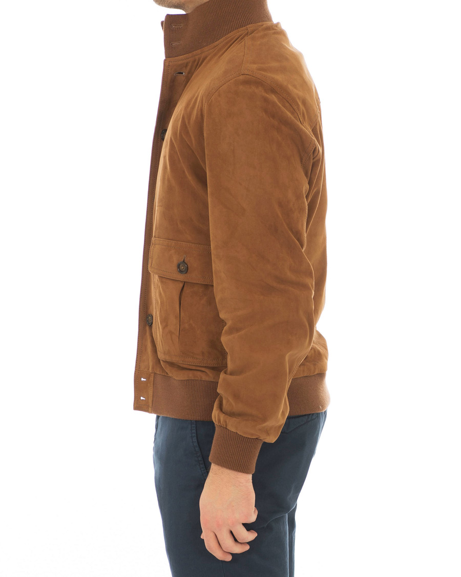 Homme | Manteaux Et Vestes | Valstar | Valstarino Suede Jacket Brown