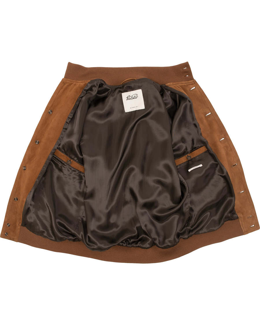 Homme | Manteaux Et Vestes | Valstar | Valstarino Suede Jacket Brown
