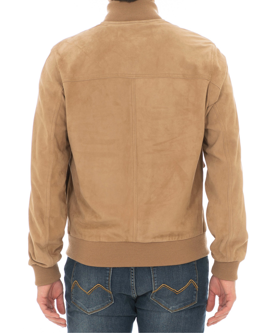Homme | Manteaux Et Vestes | Valstar | Valstarino Suede Jacket Light Brown
