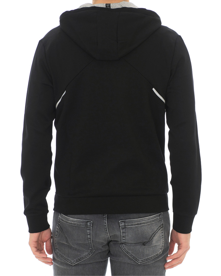 Homme | Pulls Et Tricots | BOSS GREEN | BOSS Athleisure Saggy Full Zip Hoodie Black