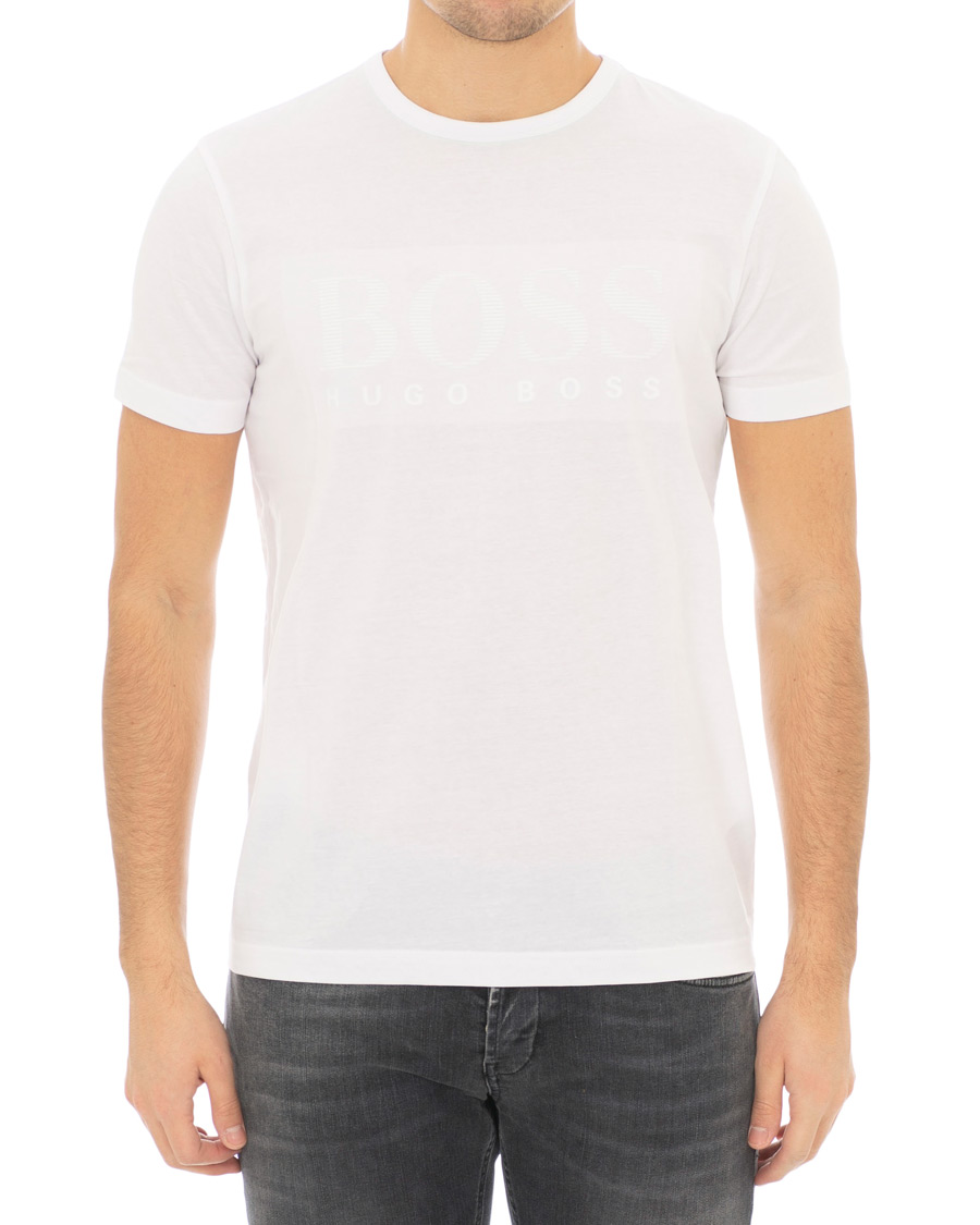 Homme | T-shirts | BOSS GREEN | BOSS Athleisure Tee White