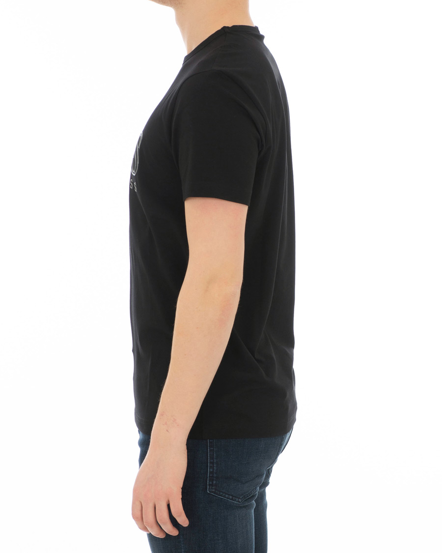 Homme | T-shirts | BOSS GREEN | BOSS Athleisure Tee Logo Crew Neck Black