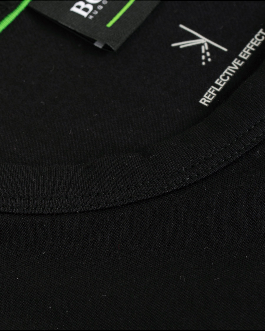 Homme | T-shirts | BOSS GREEN | BOSS Athleisure Tee Logo Crew Neck Black