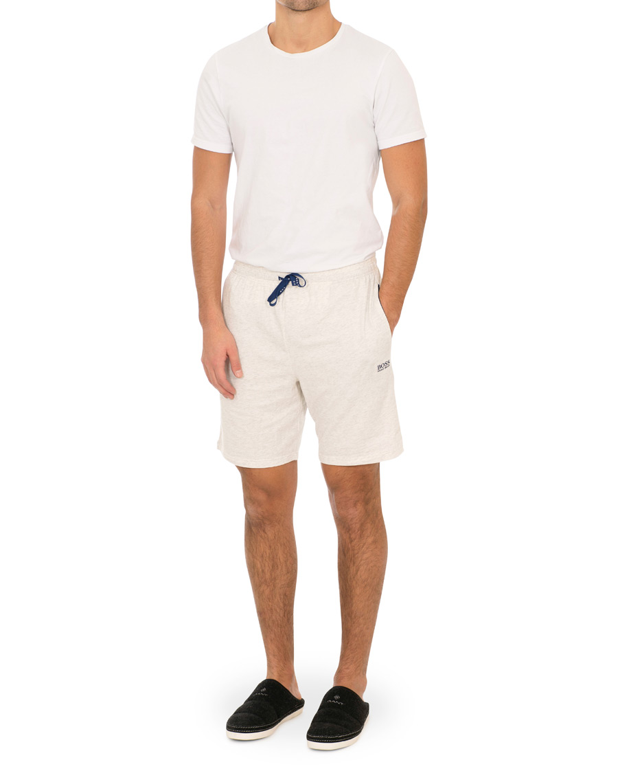 Homme | Shorts | BOSS BLACK | BOSS Loungewear Shorts Beige