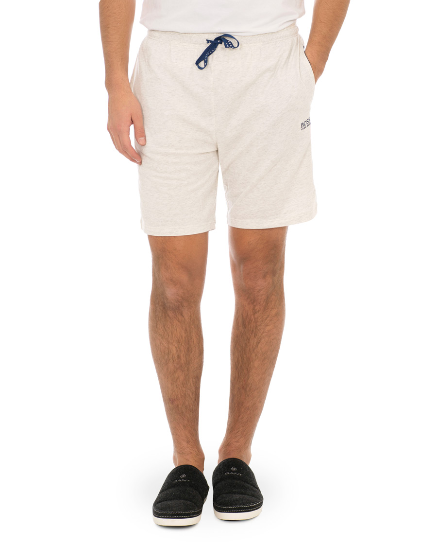 Homme | Shorts | BOSS BLACK | BOSS Loungewear Shorts Beige