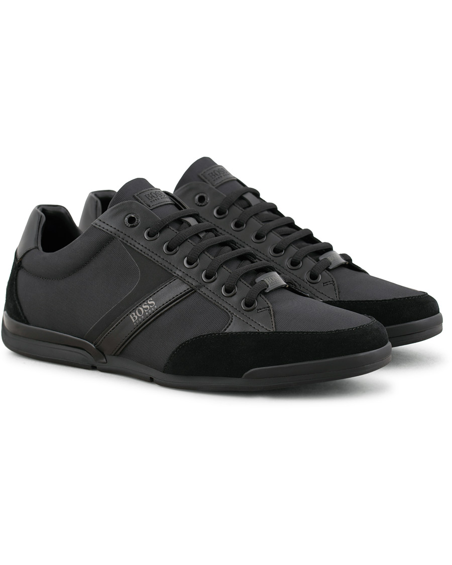 Homme | BOSS Athleisure Saturn Low Sneaker Black | BOSS GREEN | BOSS Athleisure Saturn Low Sneaker Black