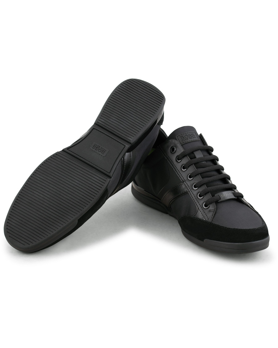 Homme | BOSS Athleisure Saturn Low Sneaker Black | BOSS GREEN | BOSS Athleisure Saturn Low Sneaker Black